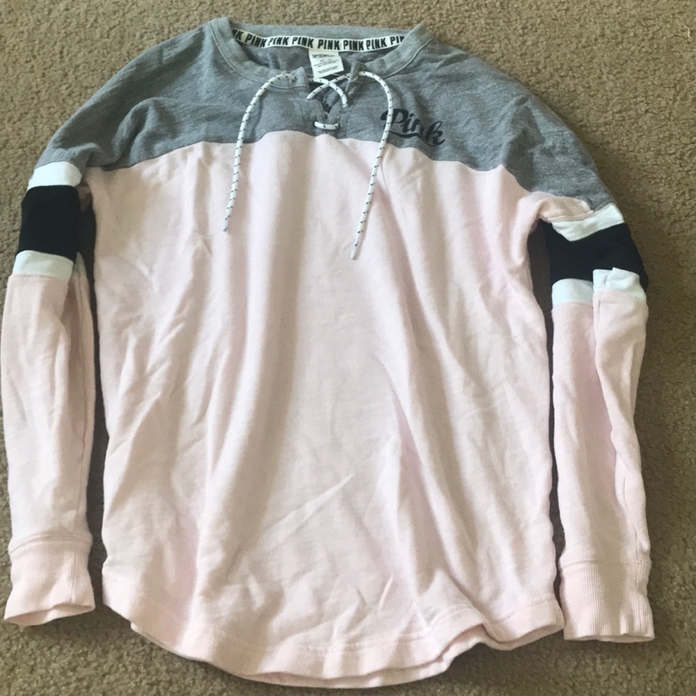 vs pink long sleeve